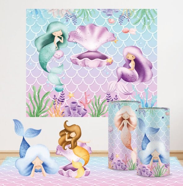 Deniz Kızı Konseptli Mini 1 Paket