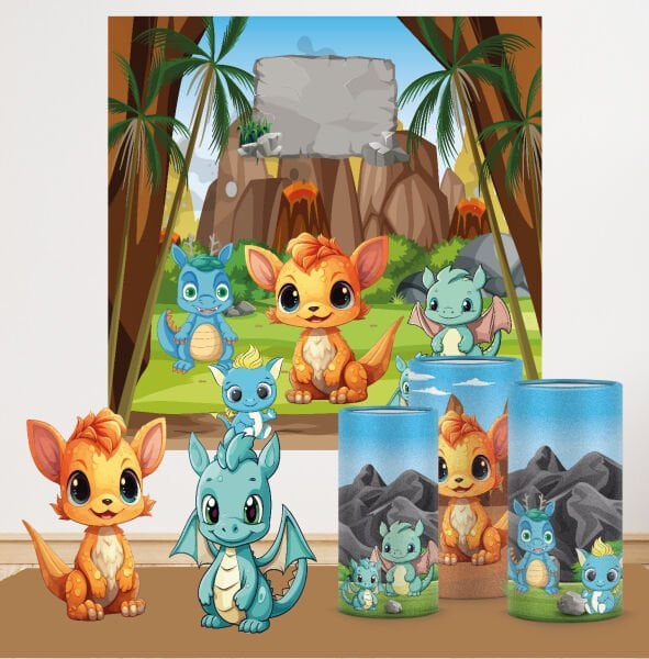 Baby Dragon Konseptli Mega 1 Paket