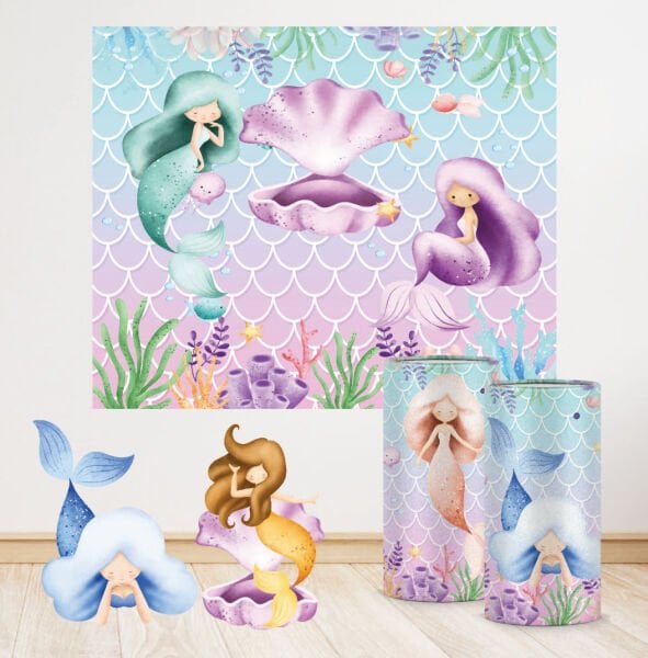 Deniz Kızı Konseptli Mini 2 Paket