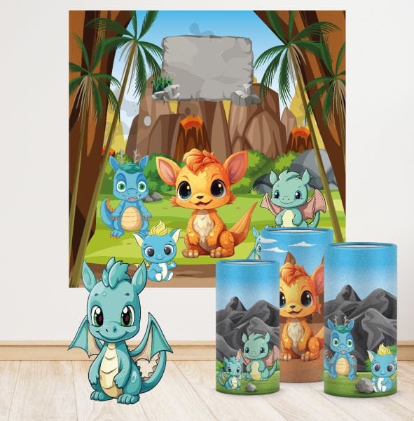 Baby Dragon Konseptli Mega 2 Paket