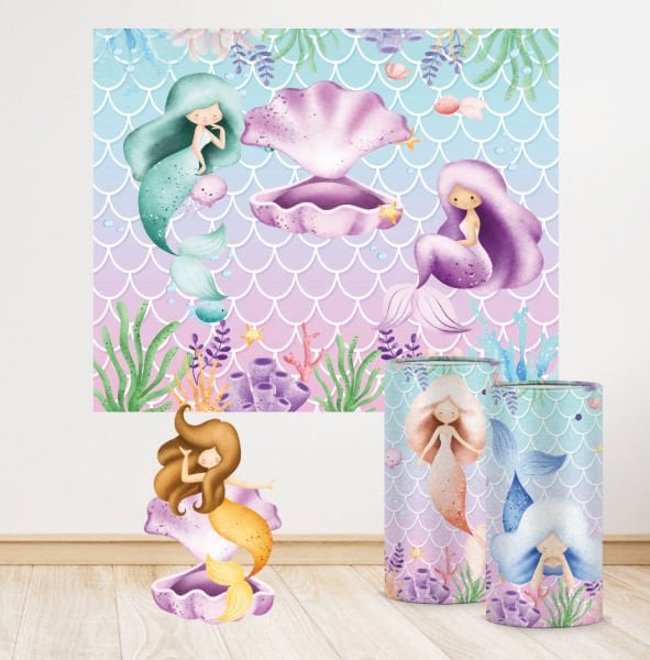 Deniz Kızı Konseptli Mini 3 Paket