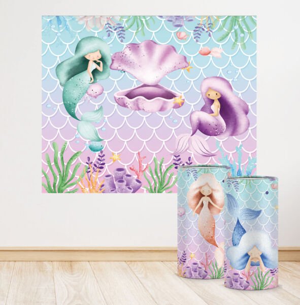 Deniz Kızı Konseptli Mini 4 Paket