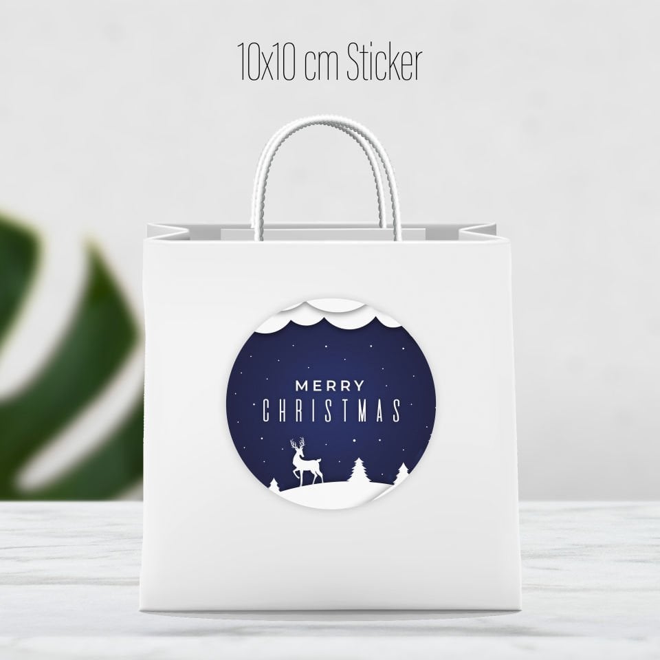 Yapışkanlı Çanta Etiketi