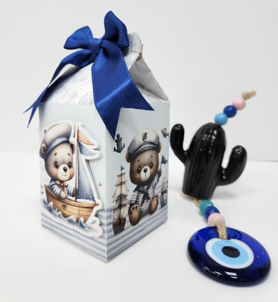 Ayıcık Konseptli Hediyelik Kutu (2'li)