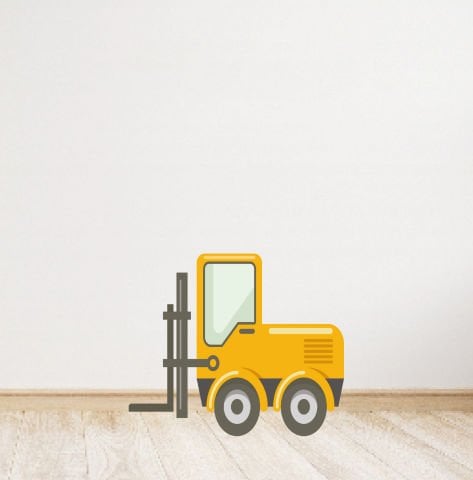 İnşaat Temalı Ayaklı Pano