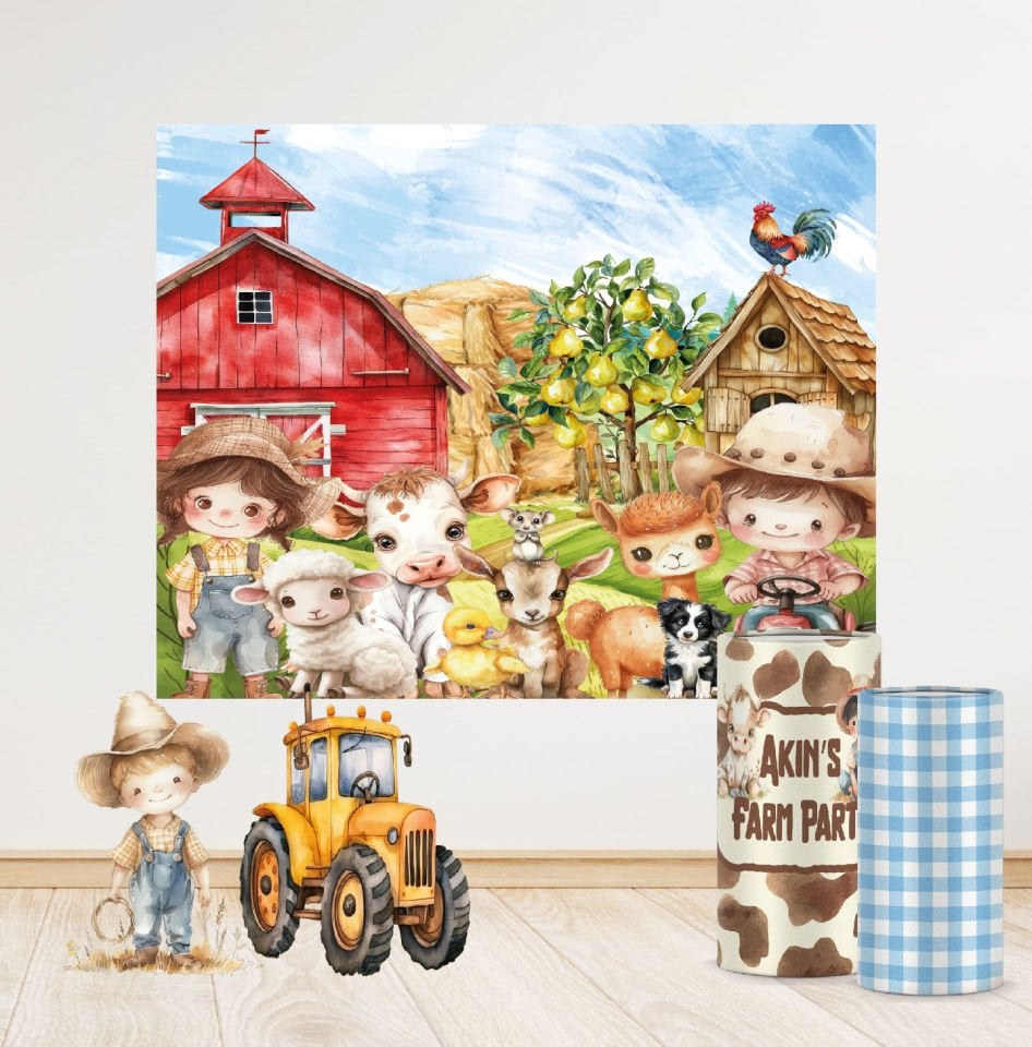 Çiftlik Temalı Mini 2 Paket