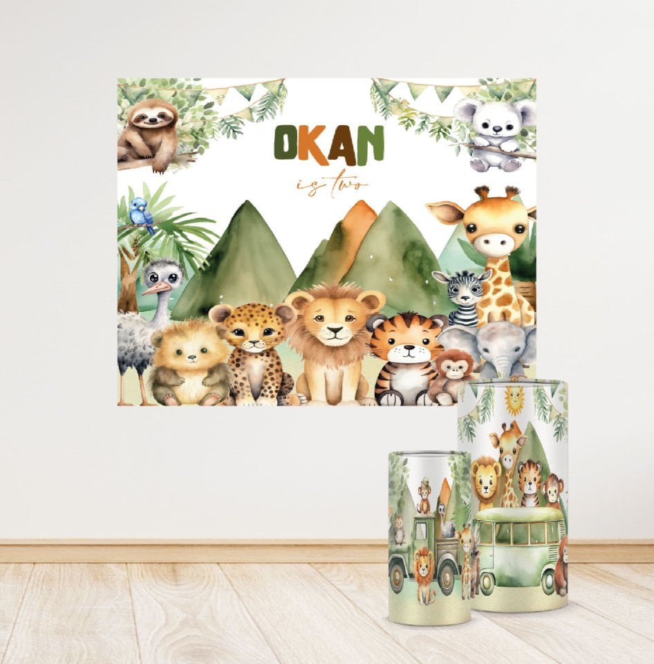 Safari Konseptli Mini 4 Paket