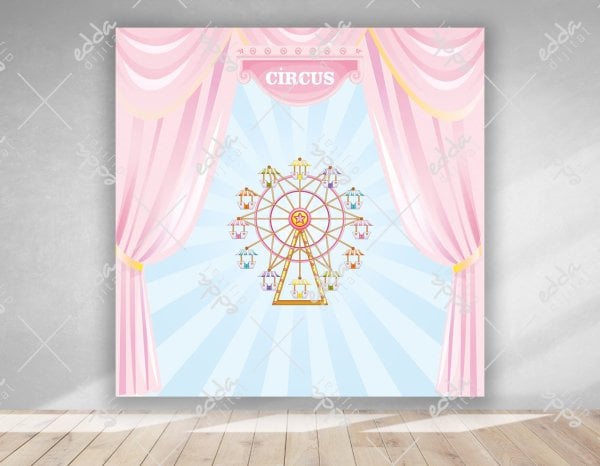 Atlı Karınca Temalı Kare  Parti Afişi