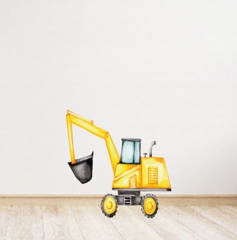 İnşaat Temalı Ayaklı Pano