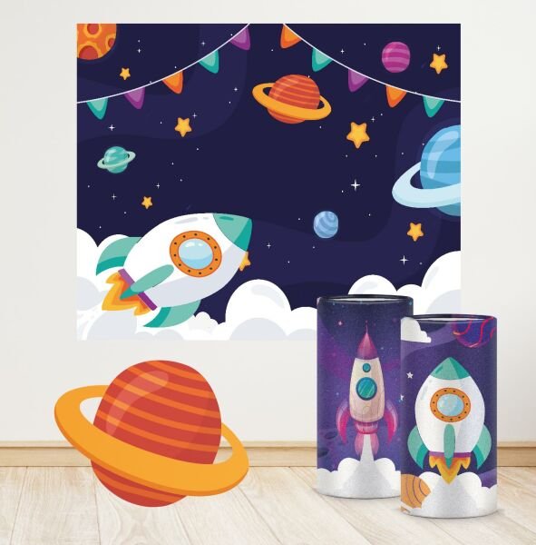 Uzay Konseptli Mini 3 Paket