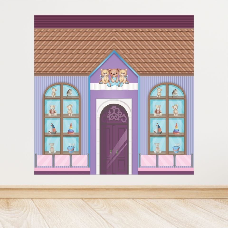 Oyuncak Dükkanı Temalı Doğum Günü Afişi