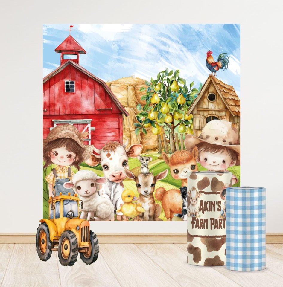 Çiftlik Teması Mega 4 Paket