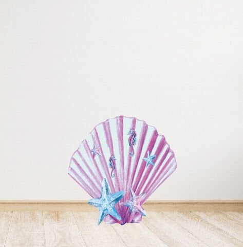 Denizkızı Temalı Ayaklı Pano