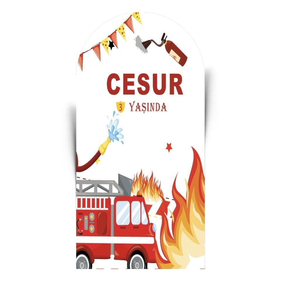 Edda Jumbo Tekli Pano - İtfaiye