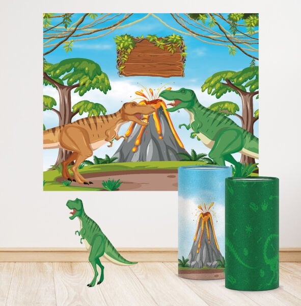 Dinozor Konseptli Mini 3 Paket