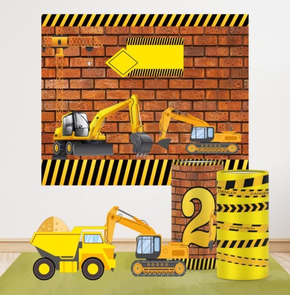 İnşaat Konseptli Mini 1 Paket