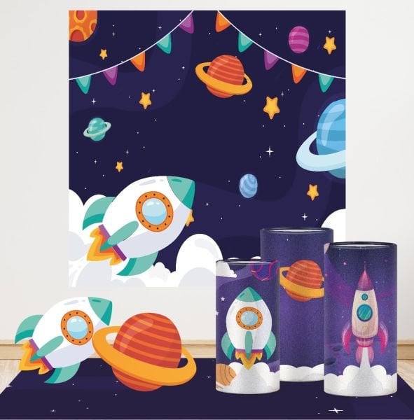 Uzay Konseptli Mega 1 Paket