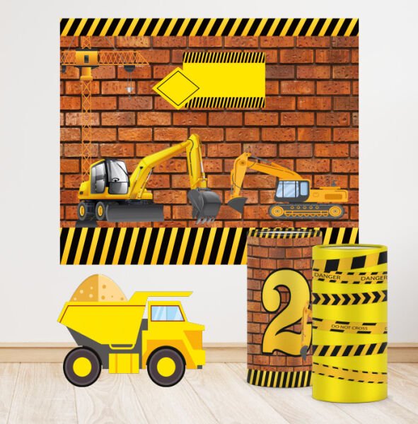 İnşaat Konseptli Mini 3 Paket