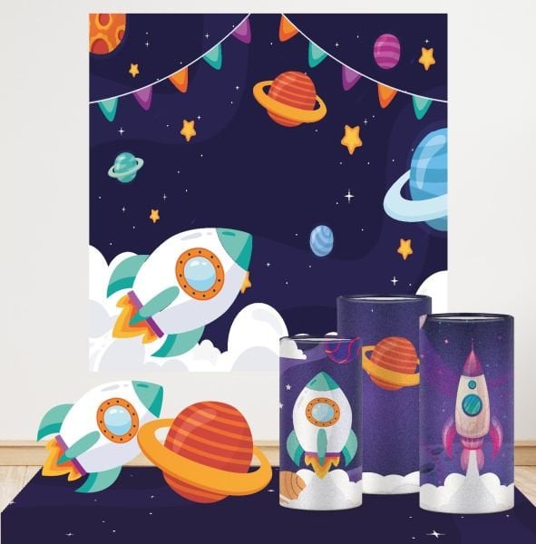 Uzay Konseptli Mega 3 Paket