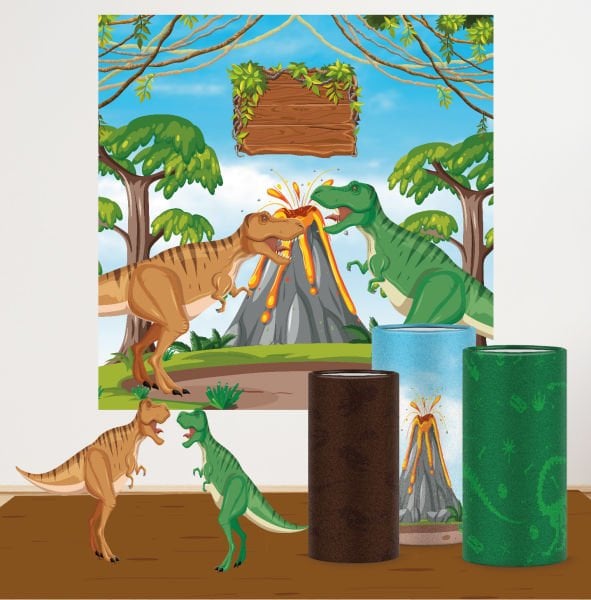 Dinozor Konseptli Mega 1 Paket