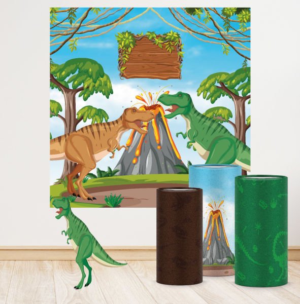 Dinozor Konseptli Mega 2 Paket