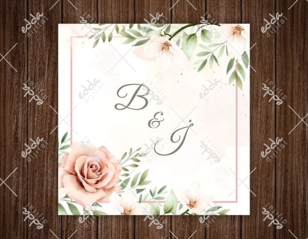 Gül Desenli Dans Pisti Kaplaması