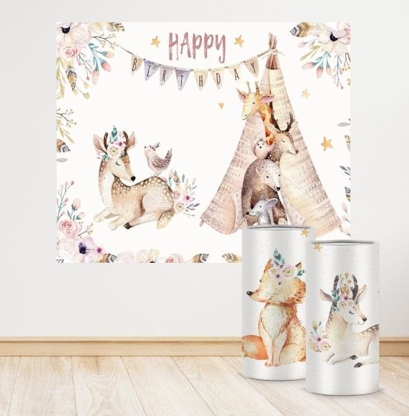 Geyik Konseptli Mini 4 Paket