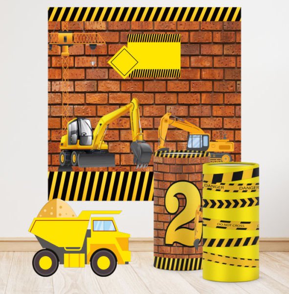 İnşaat Konseptli Mega 4 Paket