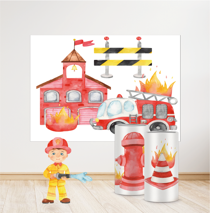 İtfaiye Konseptli Mini 3 Paket