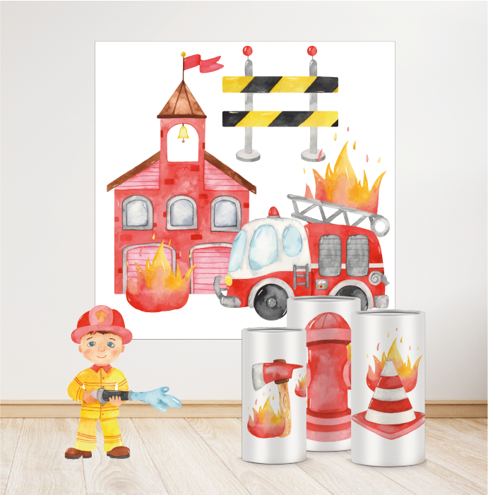 İtfaiye Konseptli Mega 2 Paket