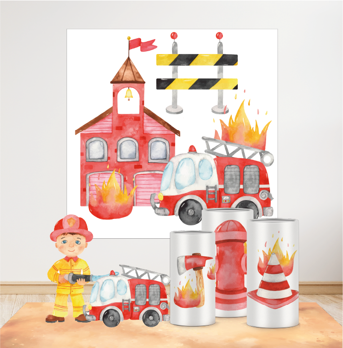 İtfaiye Konseptli Mega 3 Paket