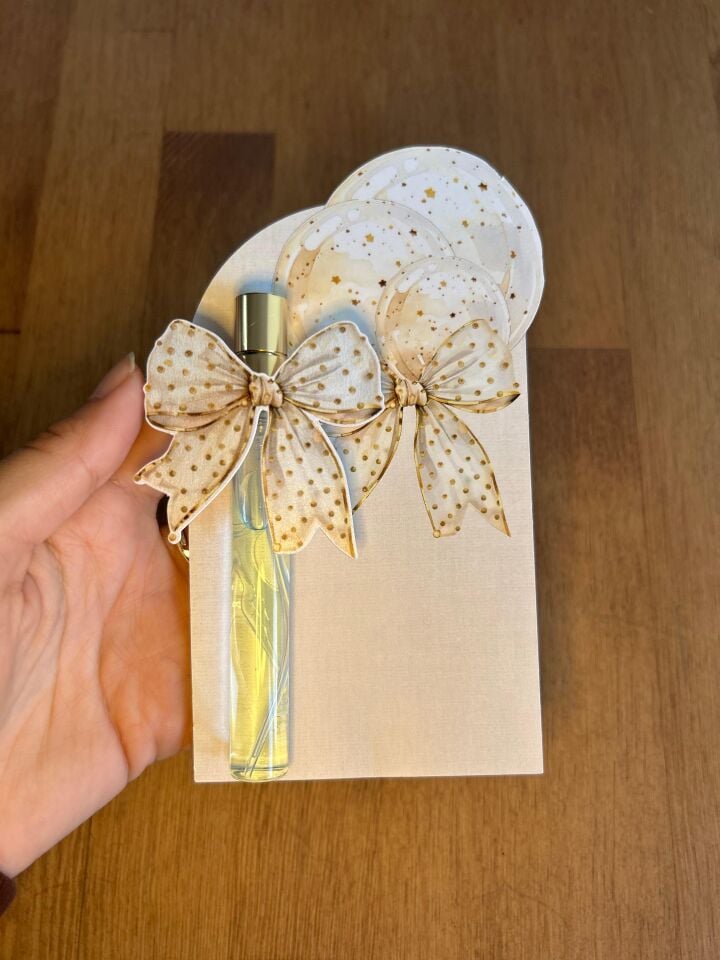 Hediyelik Kolonya ve kartı 15 ADET