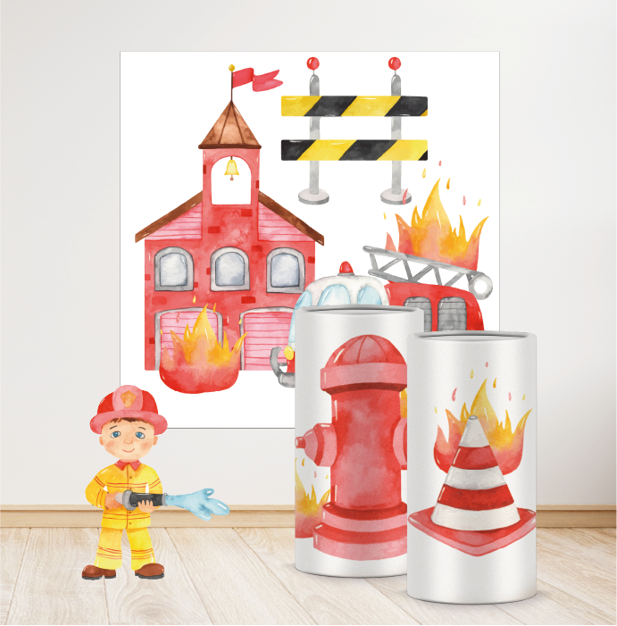 İtfaiye Konseptli Mega 4 Paket