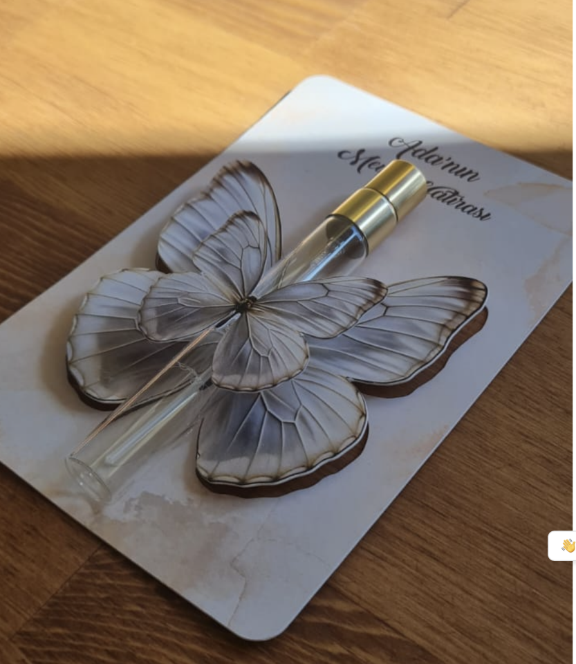 Hediyelik Kolonya ve kartı 15 ADET