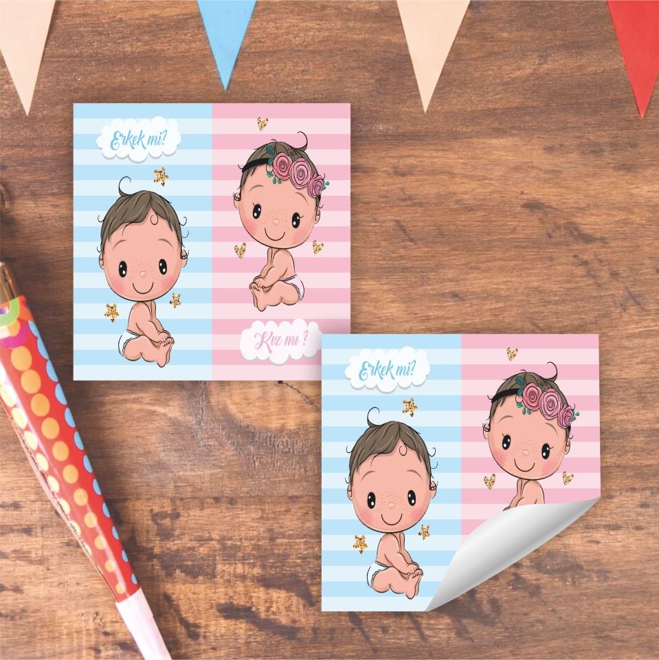 Yapışkanlı Etiket