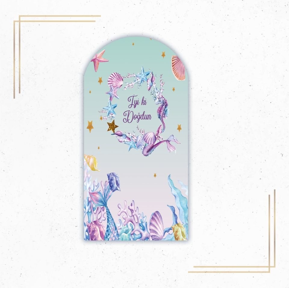 Edda Jumbo Tekli Pano - Deniz Kızı