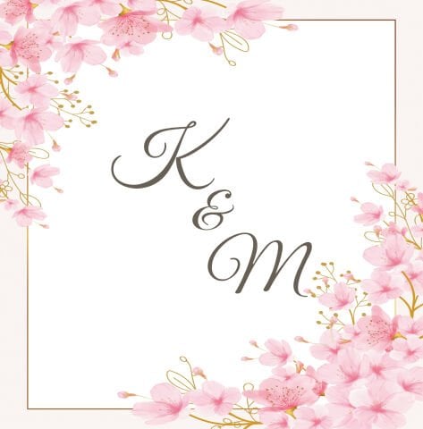 Pembe Çiçek Desenli Dans Pisti Kaplaması