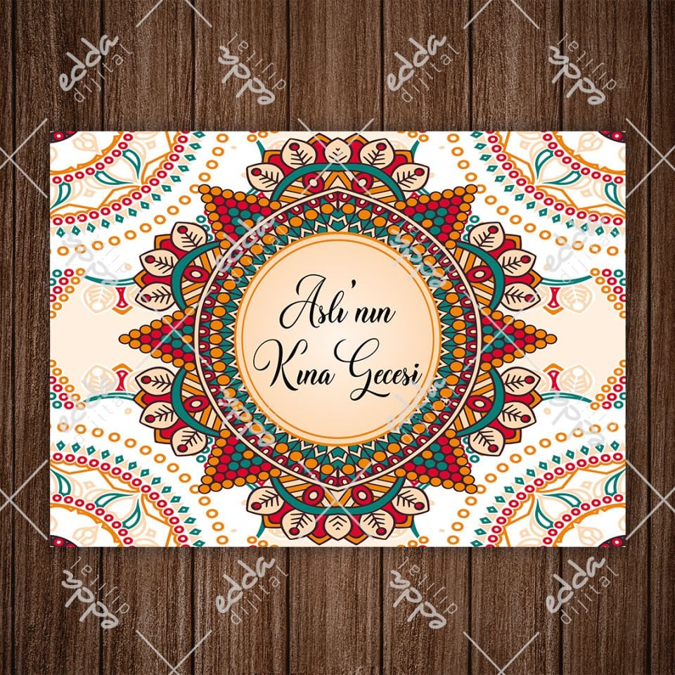 Etnik Desenli Dans Pisti Kaplaması