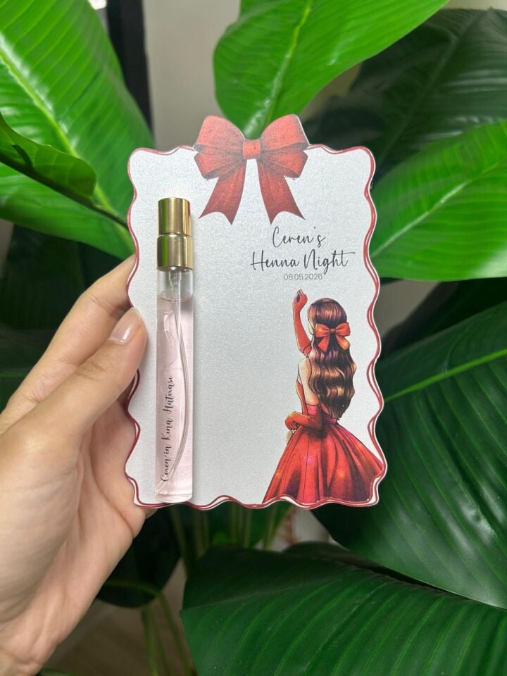 Hediyelik Kolonya ve kartı 15 ADET