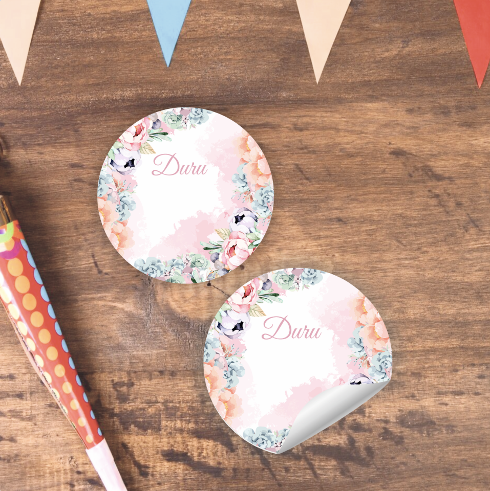 Yapışkanlı Etiket