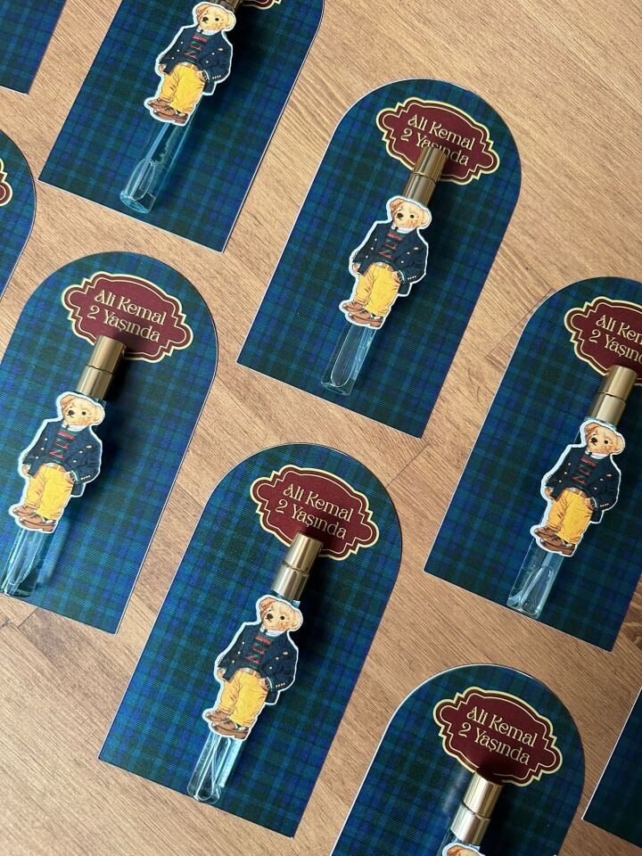 Hediyelik Kolonya ve kartı 15 ADET