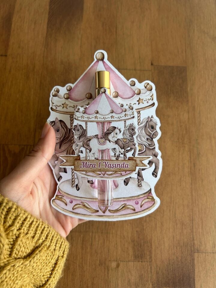 Hediyelik Kolonya ve kartı 15 ADET