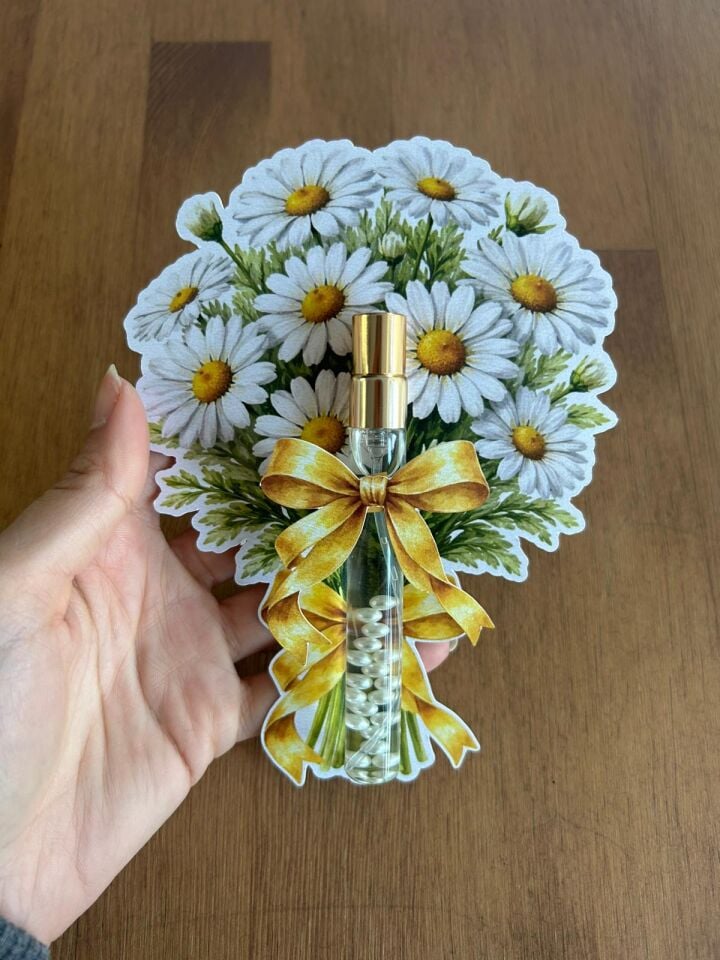 Hediyelik Kolonya ve kartı 15 ADET