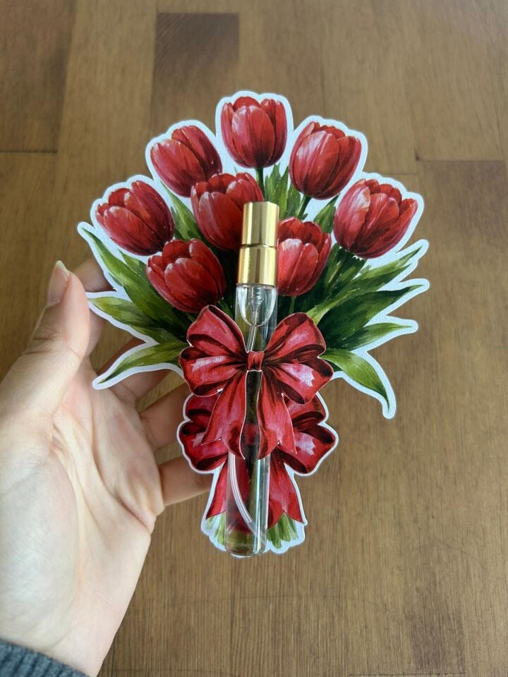 Hediyelik Kolonya ve kartı 15 ADET