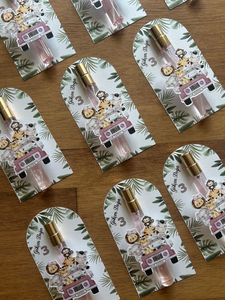 Hediyelik Kolonya ve kartı 15 ADET