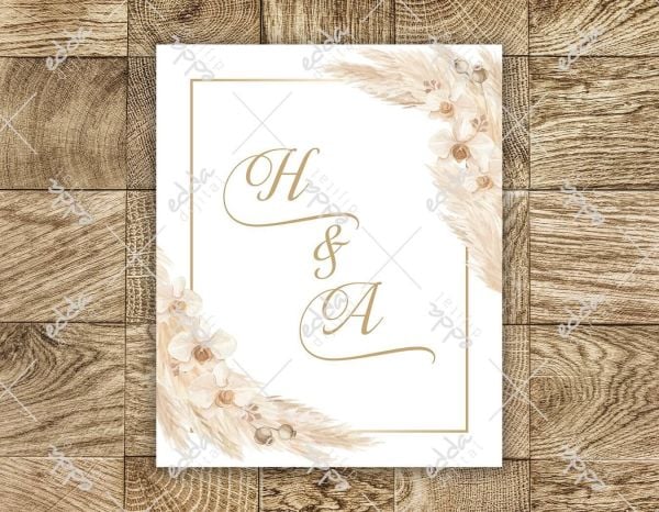 Yaprak Desenli Beyaz Dans Pisti Kaplaması