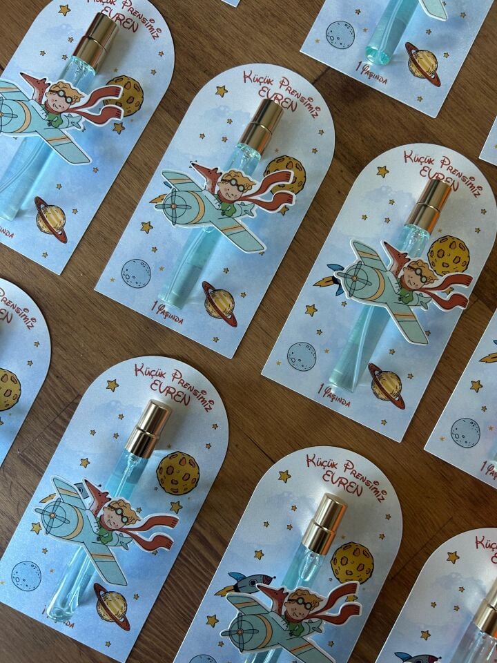 Hediyelik Kolonya ve kartı 15 ADET