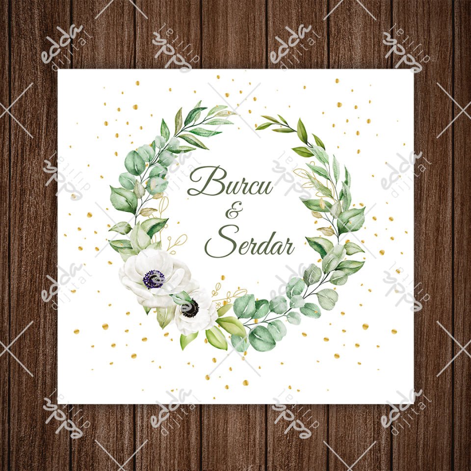 Sarmaşık Çiçek Desenli Dans Pisti Kaplaması