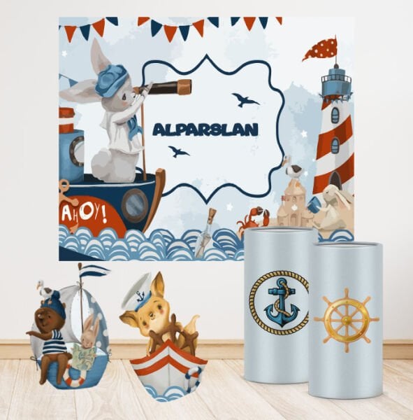 Denizci Konseptli Mini 2 Paket