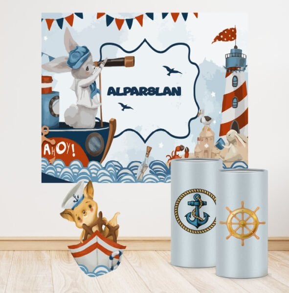 Denizci Konseptli Mini 3 Paket